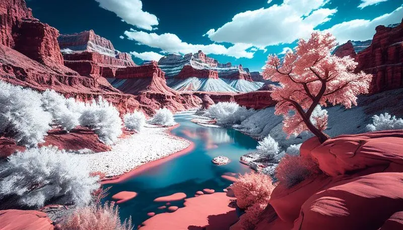 Thermal Landscape Photographs