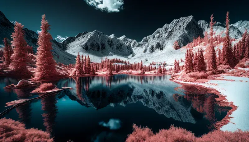 Thermal Landscape Photographs