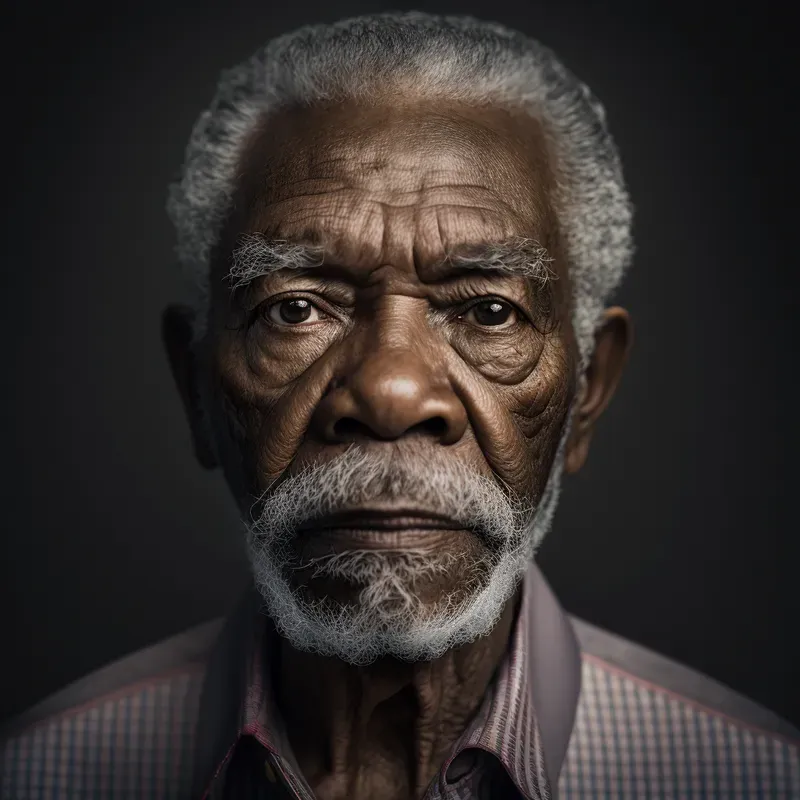 Ultra-realistic Portrait Of Seniors