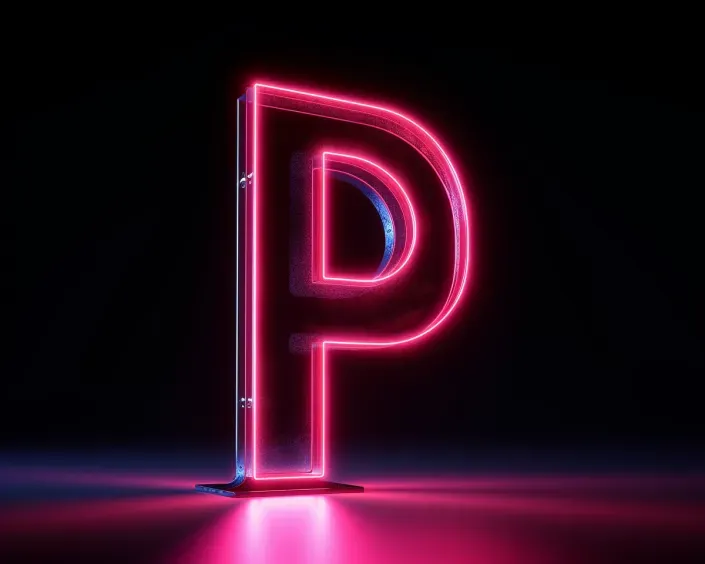 Beautiful Stylized 2D Letters