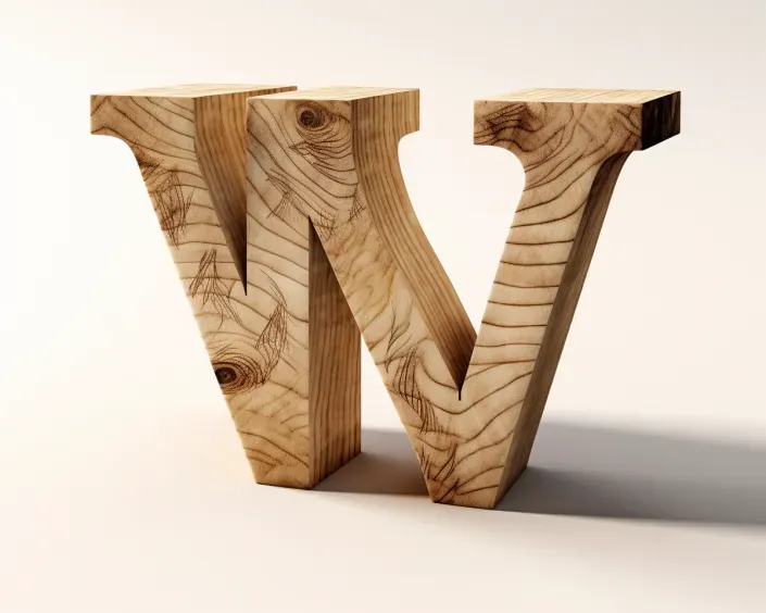 Beautiful Stylized 2D Letters