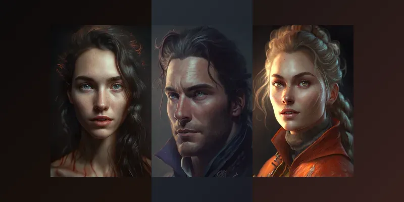 Beautiful Hyper-realistic Portraits generated by undefined