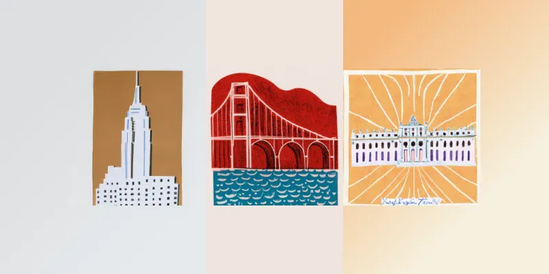 Minimalist Place Prints generated by undefined