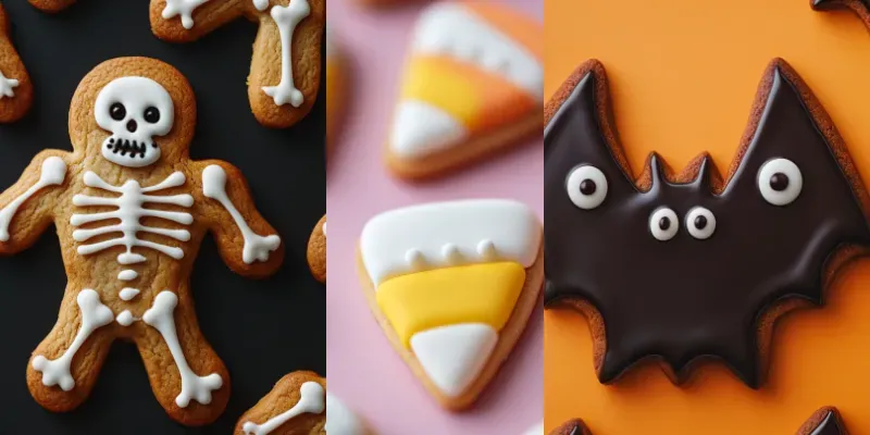 Spooktacular Sweet Bites For Halloweens generated by undefined
