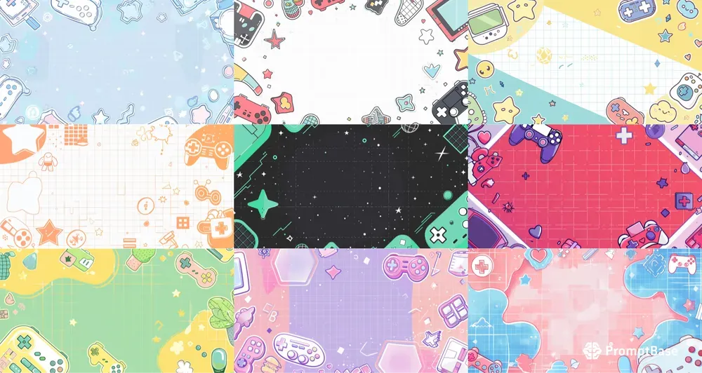 Video Game Illustration Frame Wallpapers