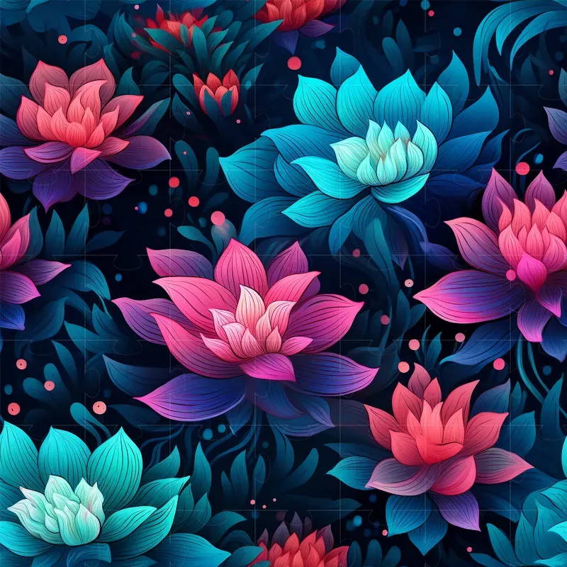 Neon Fantastical Pattern Magicals