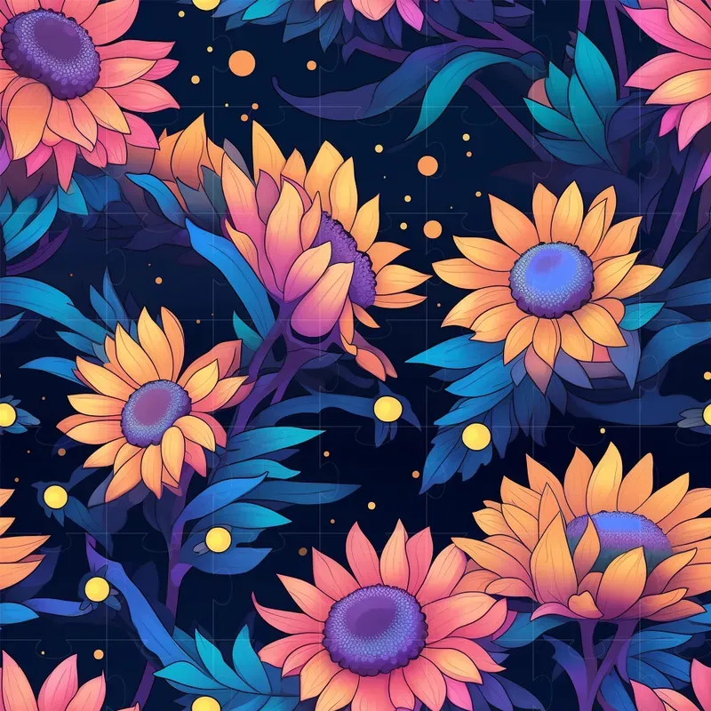Neon Fantastical Pattern Magicals