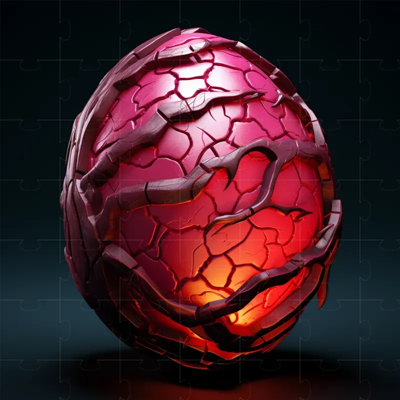 Dragon Eggs Zbrush And Maya Renders