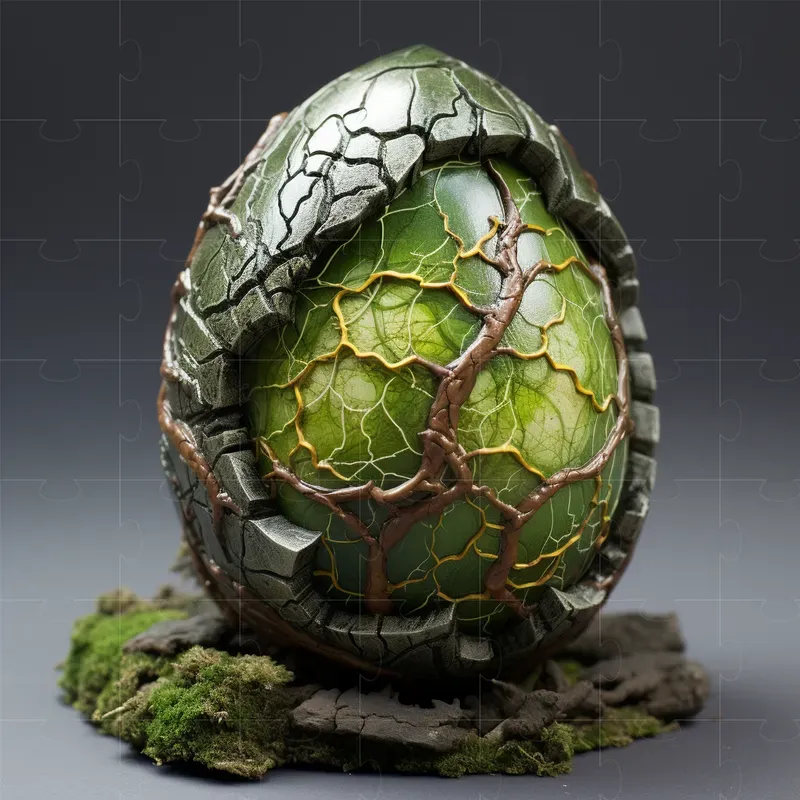 Dragon Eggs Zbrush And Maya Renders