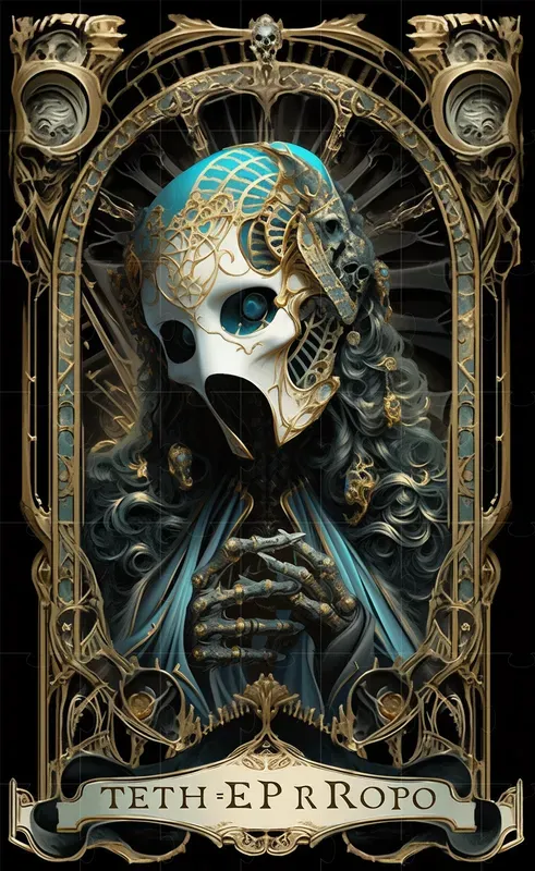 Tarot Cards Hr Giger Edition Style