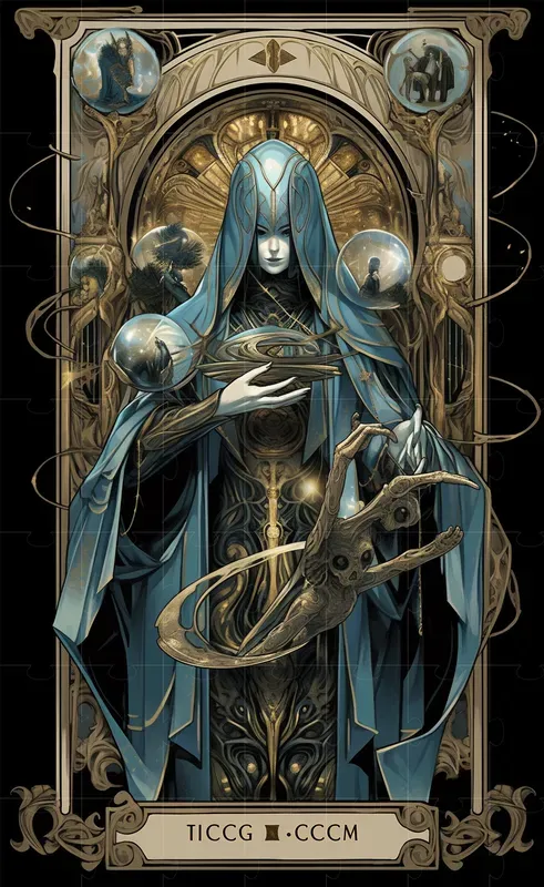 Tarot Cards Hr Giger Edition Style