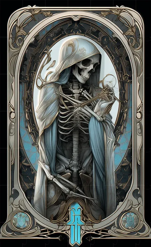 Tarot Cards Hr Giger Edition Style