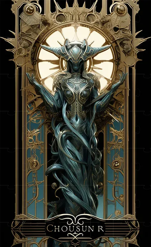 Tarot Cards Hr Giger Edition Style