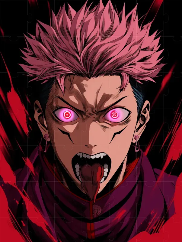 Tshirt Design Jujutsu Kaisen Style