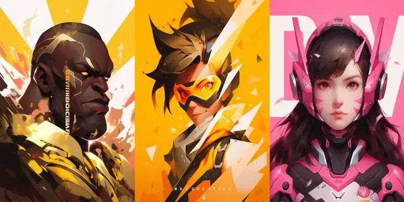 Overwatch Posters  Beautiful generated by undefined
