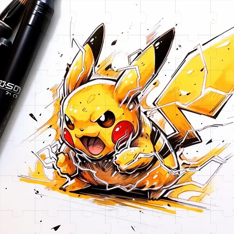 Pokemon Drawings With Markers