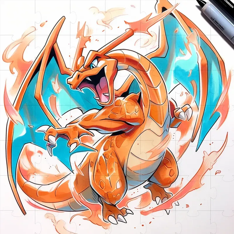 Pokemon Drawings With Markers