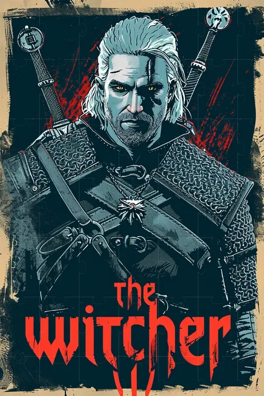 Gritty Horror Comics Posters