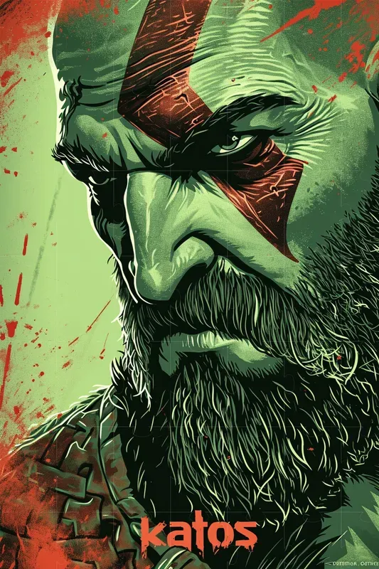 Gritty Horror Comics Posters
