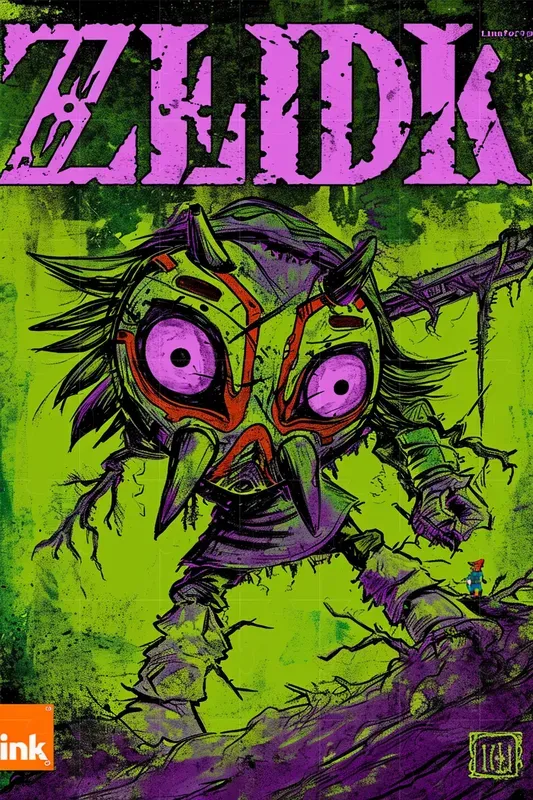 Gritty Horror Comics Posters