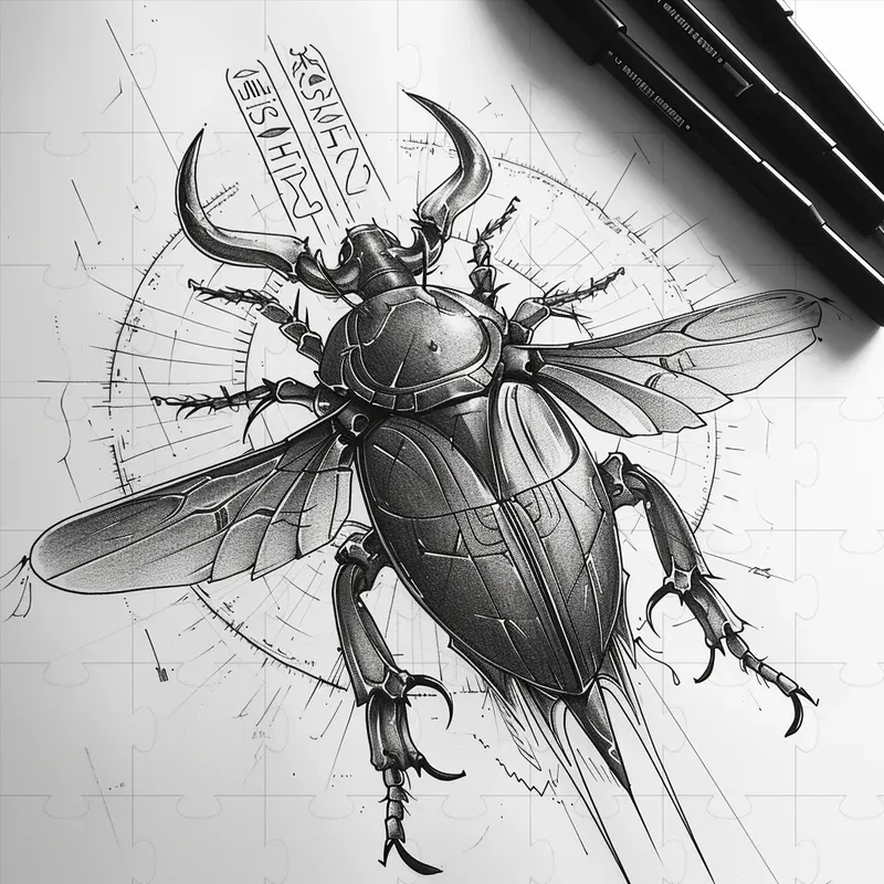 Pen Drawings By Joe Madureira