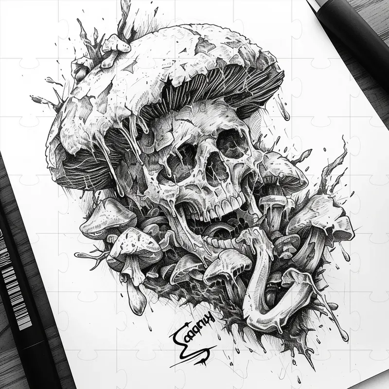 Pen Drawings By Joe Madureira