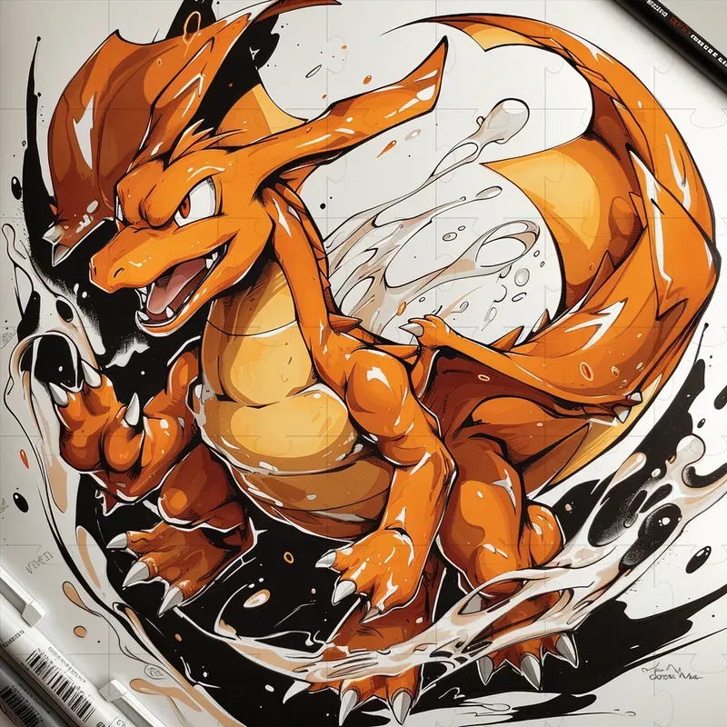 Pokemon Drawing Marker