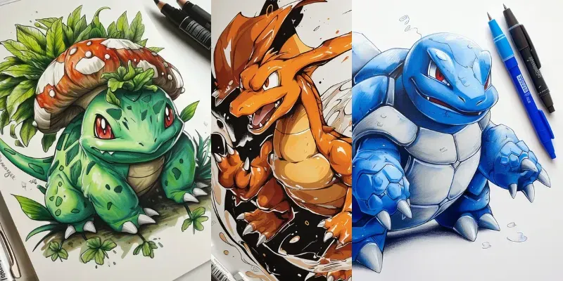 Pokemon Drawing Marker generated by undefined