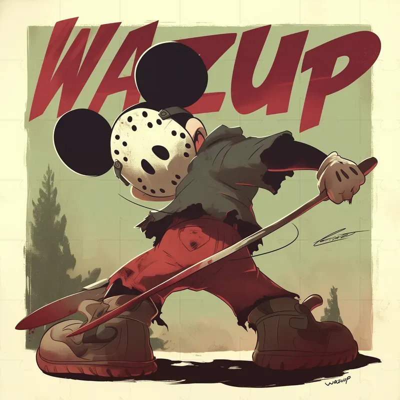 Cartoon Horror Parody Designs