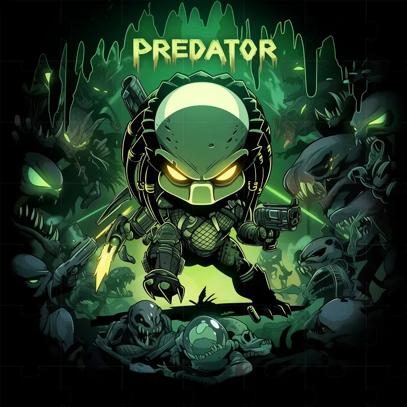 Cartoon Horror Parody Designs