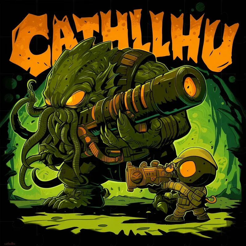 Cartoon Horror Parody Designs