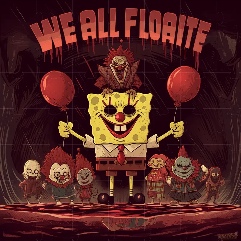 Cartoon Horror Parody Designs