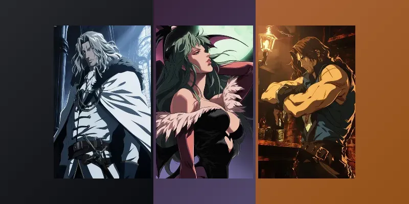 Castlevania Netflix Series Anime Style generated by undefined