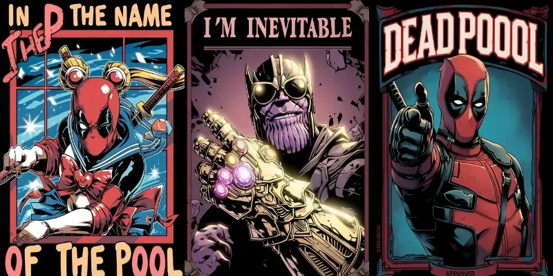 Marvel T Shirt Designs 2 generated by undefined