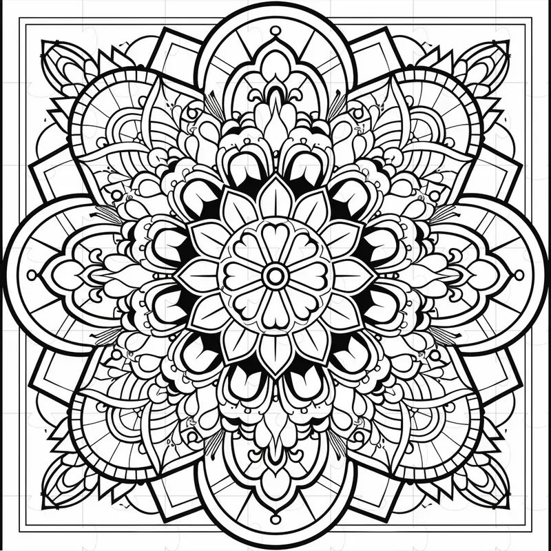 Mandala Coloring Pages