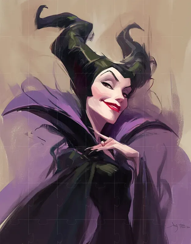 Digital Painting Disney Pixar Characters