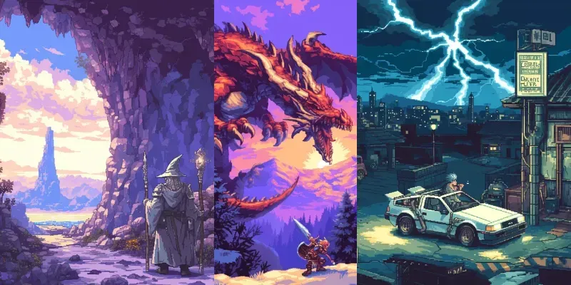 Screenshots Of The Video Games Snes Pixels generated by undefined