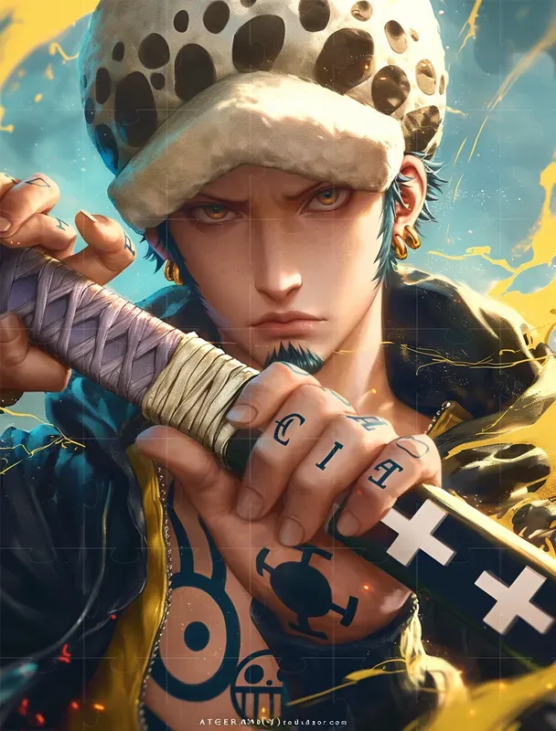 Semi Realistic One Piece Characters