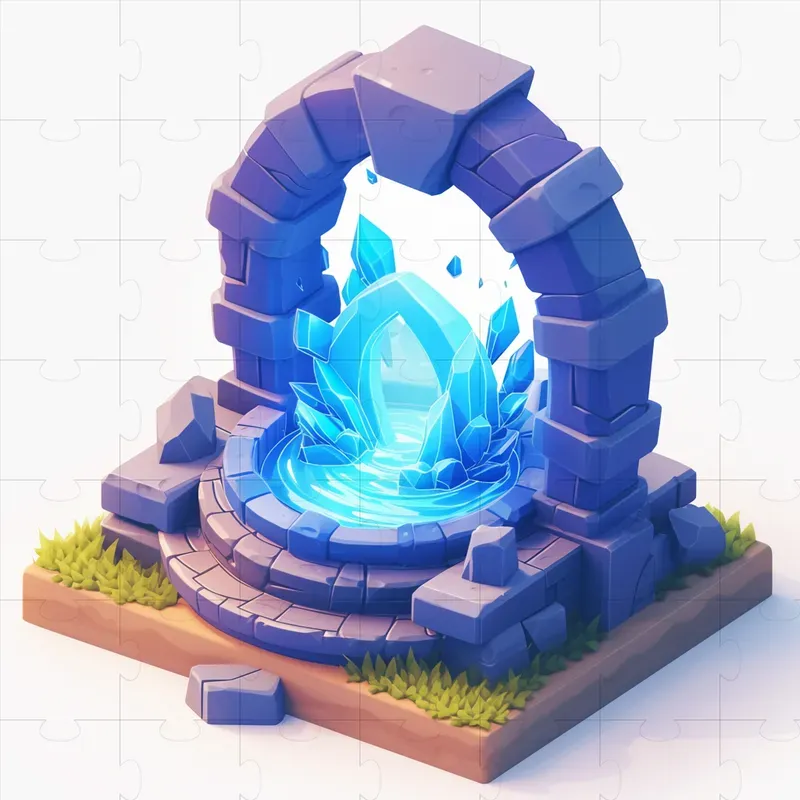 Clash Of Clan Like Build 3D Assets