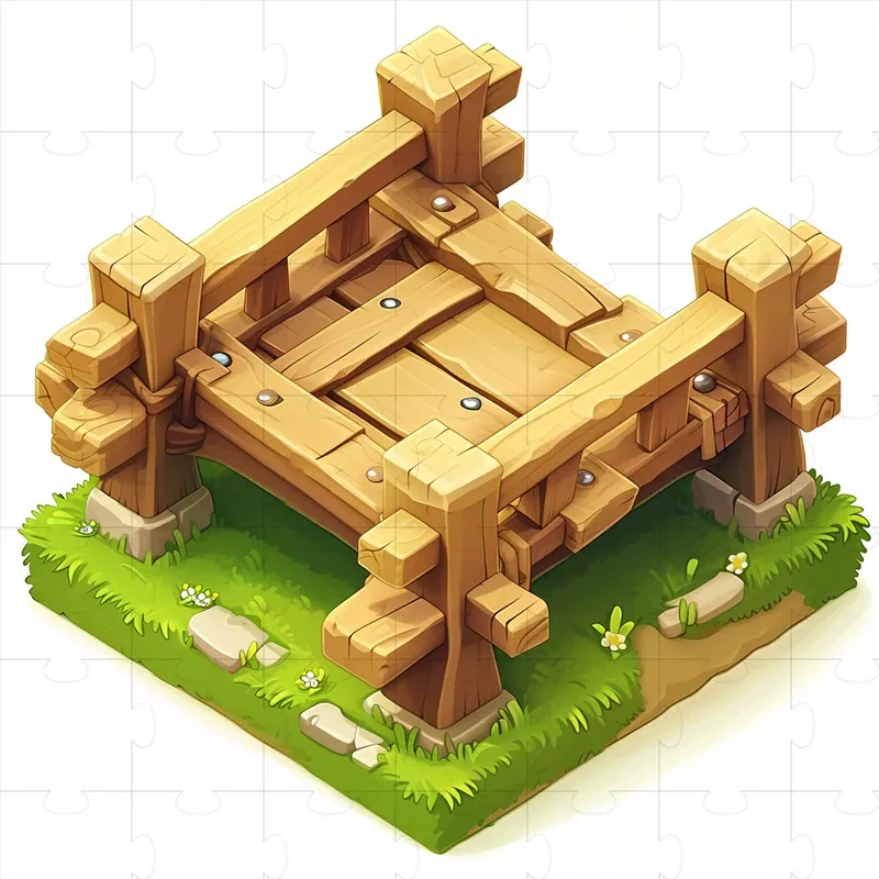 Clash Of Clan Like Build 3D Assets