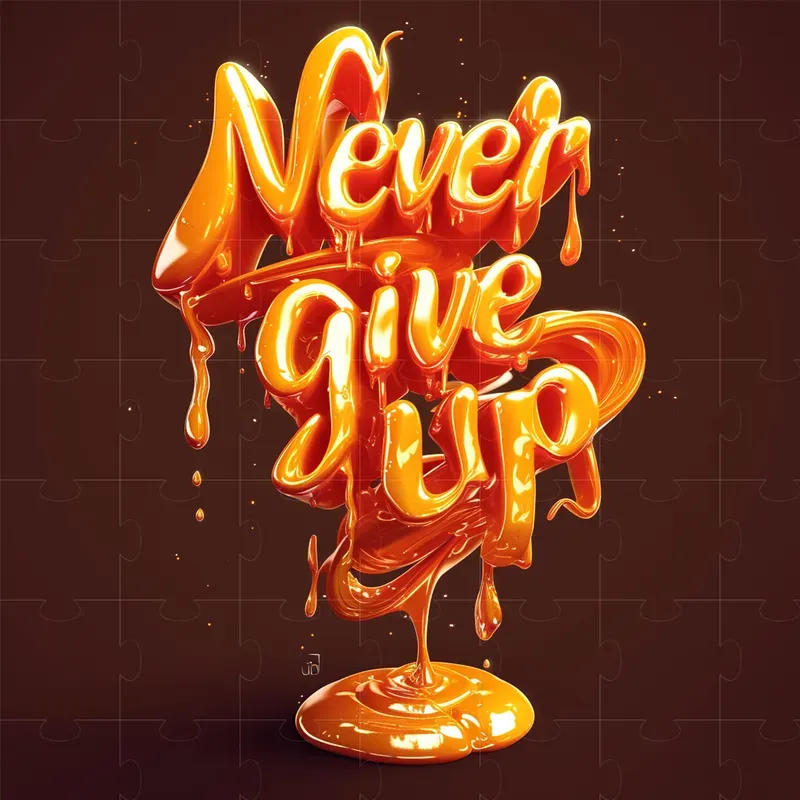 Handpainted 3D Font Designs