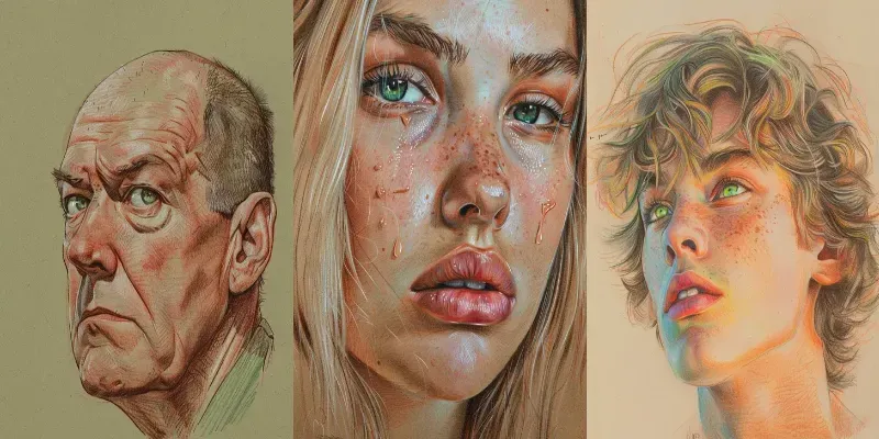 Hyper Realistic Pencil Draw Portraits generated by undefined