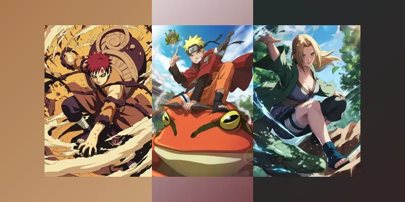 Naruto Shippuden Fighting Anime Posters generated by undefined