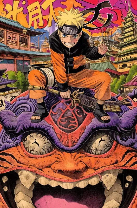 Colored Pastel Manga Naruto Covers
