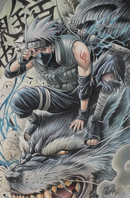 Colored Pastel Manga Naruto Covers