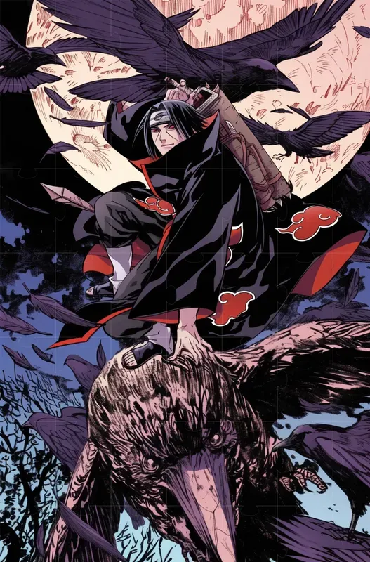 Colored Pastel Manga Naruto Covers