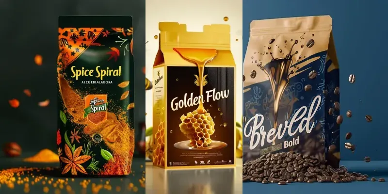Modern Packaging Mockup Designs generated by undefined