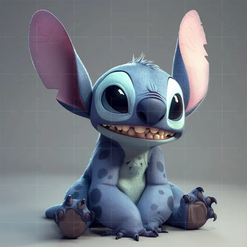 3D Cartoon Disney Characters Cute