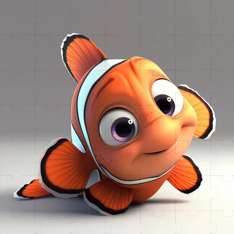 3D Cartoon Disney Characters Cute