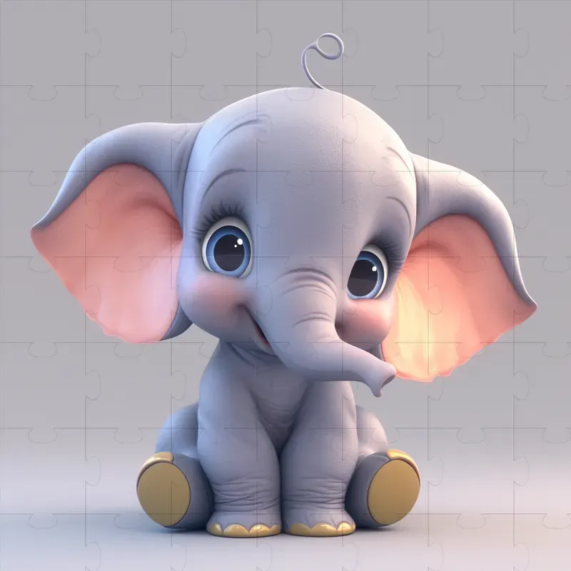 3D Cartoon Disney Characters Cute
